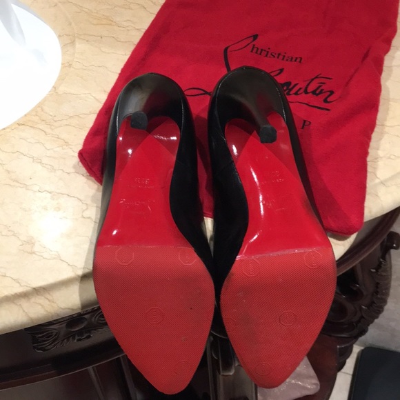 Christian Louboutin Black platform pump - Picture 6 of 8